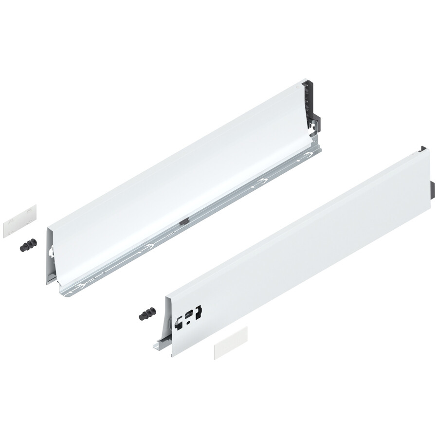 Tandembox ANTARO- BOKI 358K H=115mm J.Białe Dł.60cm Blum