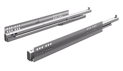 Prowadnice Quadro V6+ Wysuw 100% Udźwig 50kg PUSH Na Dotyk Dł. 620mm EB 10.5 mm