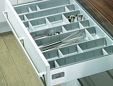 Wkład Na Sztućce OrgaTray 560 Do InnoTech 60/47 Srebrny - Hettich