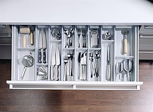Wkład Na Sztućce OrgaTray 560 Do InnoTech 60/47 Srebrny - Hettich
