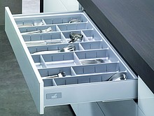 Wkład Na Sztućce OrgaTray 560 Do InnoTech 60/47 Srebrny - Hettich