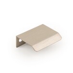 Uchwyt listwowy CURVE 0117 - efekt stali nierdzewnej / rozstaw 32 mm   Wymiary: - długość: 45 mm - rozstaw otworów: 32 mm   Materiał: aluminium   Kolor...