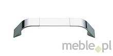 Uchwyt UA85 192 mm biały mat, chrom satynowy - Gamet