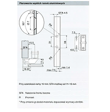 Podnośniki Siłownik Tip-On AVENTOS HK-XS / mocny LF 800-1600 - Blum