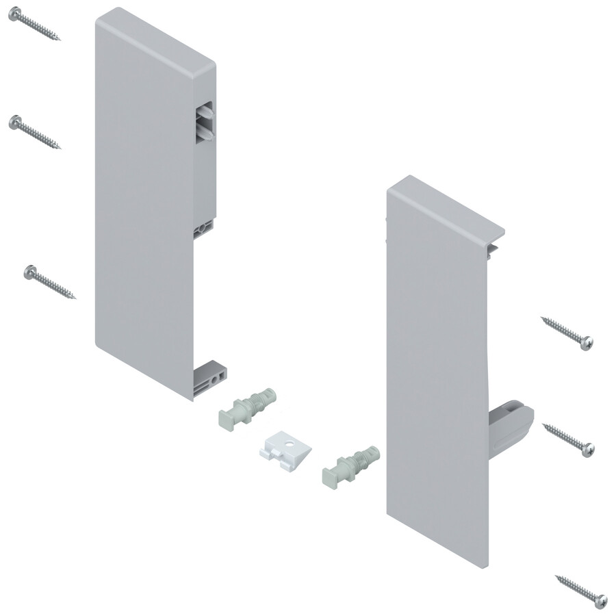 Mocowanie frontu szuflady wewnętrznej ANTARO ZIF.74C0 / wys. C / szary