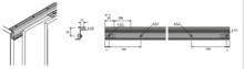 TopLine L - Zestaw Z Profili STB 11 Przed Wieńcem Górnym 2000 mm - Hettich