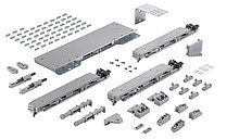 TopLine XL Silent System Do Szafy 3-Drzwiowej Profil Wzmacniany - Hettich