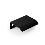 Uchwyt listwowy CURVE 0117 - czarny mat / rozstaw 32 mm   Wymiary: - długość: 45 mm - rozstaw otworów: 32 mm   Materiał: aluminium   Kolor pokrycia:...