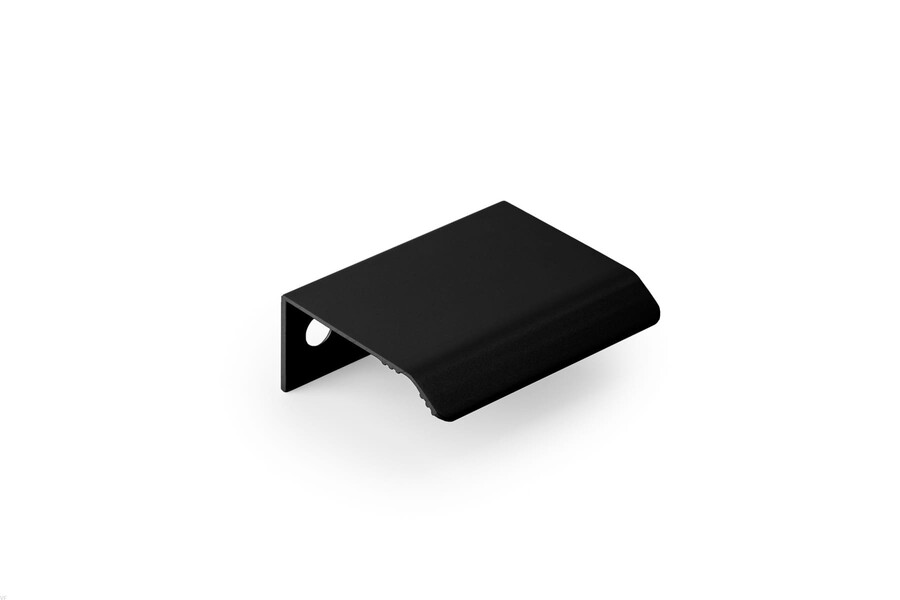 Uchwyt listwowy CURVE 0117 - czarny mat / rozstaw 32 mm