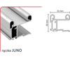 Rączka JUNO 18/P Do Drzwi Przesuwnych Srebrna dł.270 cm - Aluprofil