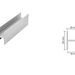 Łącznik H-28/18 Jasny Brąz dł.300 cm