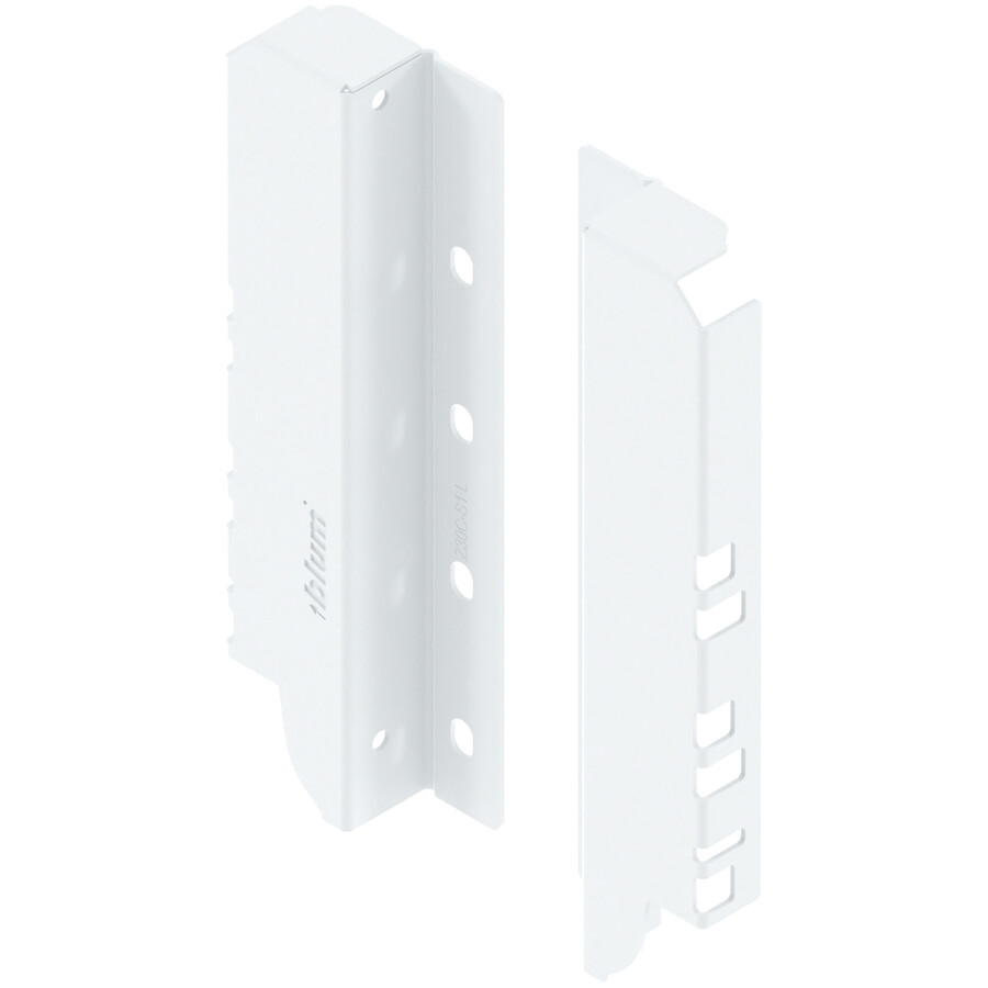 Uchwyty ścianki tylnej TANDEMBOX ANTARO Z30C / wys. C=167 mm / biały
