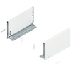Boki LEGRABOX / wys. C=177 mm / dł. 30 cm / biały - Blum