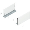Boki LEGRABOX / wys. C=177 mm / dł. 35 cm / biały - Blum