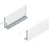 Boki LEGRABOX / wys. C=177 mm / dł. 40 cm / biały - Blum