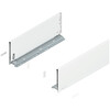 Boki LEGRABOX / wys. C=177 mm / dł. 45 cm / biały - Blum