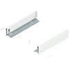 Boki LEGRABOX / wys. M=90.5 mm / dł. 40 cm / biały - Blum