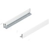 Boki LEGRABOX / wys. M=90.5 mm / dł. 60 cm / biały - Blum