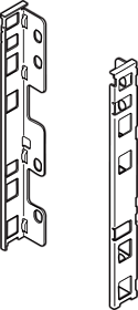 Szuflady LEGRABOX Uchwyty ścianki tylnej ZB7C 177mm B.Czarne - Blum