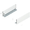 Boki LEGRABOX / wys. K=128.5 mm / dł. 40 cm / biały - Blum
