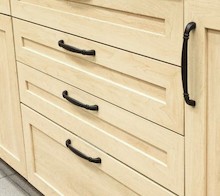 Uchwyty Uchwyt ARDEA 15063 - grafit / rozstaw 96 mm - Bosetti-Marella