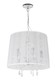 Lampa wisząca CONRAD biała