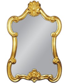 Lustro PU039B 61x90 - złoty