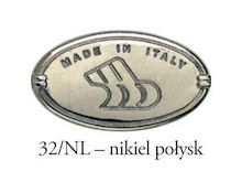 Uchwyty Uchwyt 15136 - nikiel połysk, czarna ceramika / rozstaw 128 mm - Bosetti-Marella
