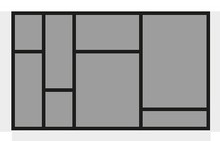 Organizacja szuflad Wkład na sztućce ORGATRAY 590 - srebrny / 507x412 mm - Hettich