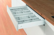 Organizacja szuflad Wkład na sztućce OrgaTray 590 907 x 462 mm BIAŁY - Hettich