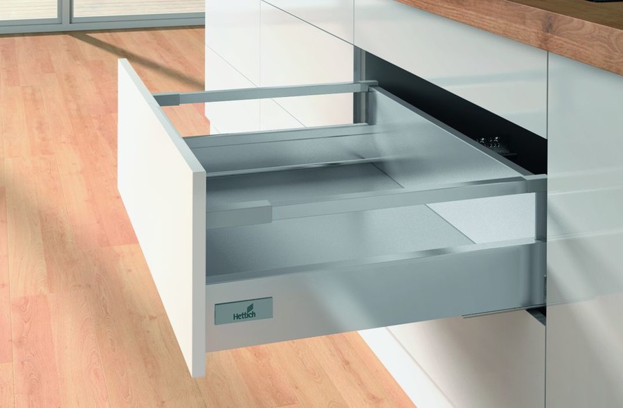 Innotech ATIRA 1xReling h=144mm   Push Na Dotyk Dł.30cm Srebrna