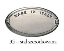 Uchwyty Uchwyt 2G13001 - stal szczotkowana / rozstaw 288-320 mm - Bosetti-Marella