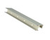 Łącznik 90° do Cokołu wys.15cm ALUminium Szczotkowane Rehau