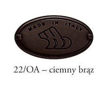 Uchwyty Gałka 24226 - ciemny brąz / fi 35 mm - Bosetti-Marella