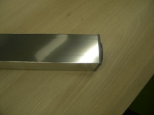 Nogi i okucia do stołów Noga meblowa aluminiowa kwadratowa 6 cm / 71 cm - elektropolerowany - Rejs