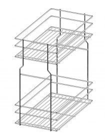 - Variant MULTI Cargo DOLNE 60 2-Poziom SREBRNY Bez Prowadnic