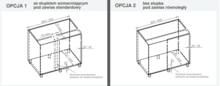 Kosze Cargo Cargo do szafki narożnej Corner Optima Lewe MAXIMA EVO II 90 cm - Rejs