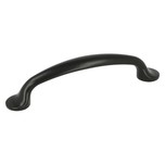 Uchwyt 2342 - czarny półmat / rozstaw 96 mm   Wymiary: - długość: 125 mm - rozstaw otworów: 96 mm   Materiał: metal   Kolor pokrycia: czarny półmat...