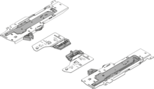 Szuflady TIP-ON BLUMOTION Do ANTARO T60B S1 Do Dł.27-30cm 10-20kg - Blum