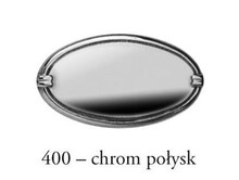 Uchwyty Gałka kryształowa 2G110 - chrom połysk / fi 30 mm - Bosetti-Marella