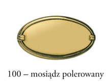 Uchwyty Gałka kryształowa 9992 - mosiądz polerowany / fi 30 mm - Bosetti-Marella