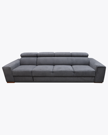 Sofa Loft 5 z funkcją spania i półką w boczku