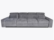 Sofa rozkładana Loft 29 z regulowanymi zagłówkami