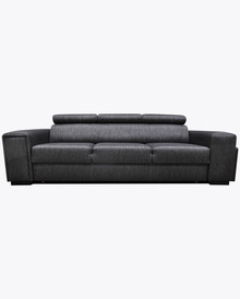 Sofa rozkładana Loft 10 z wnęką i pufami