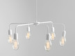 Lampa wisząca CROSER 6 - biały