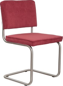 Krzesło RIDGE BRUSHED RIB - czerwony 21A