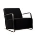 Fotel ADWIN FELT - czarny