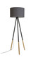 Lampa podłogowa HIGHLAND ciemnoszara
