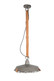 Lampa DEK 40 szara