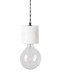 Lampa wisząca TRUST MARABLE biała